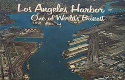 Los Angeles Harbor Postcard