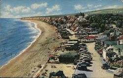 Crystal cove Beach Postcard