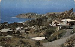 View of Emerald Bay from the Hills Laguna Beach, CA Postcard Postcard Postcard