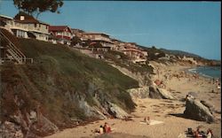 Looking South of Halfway Rock, Foot of Cress Street to Arch Cove Postcard