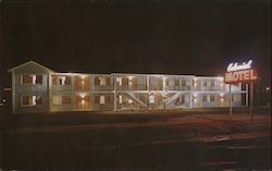 Colonial Motel Postcard