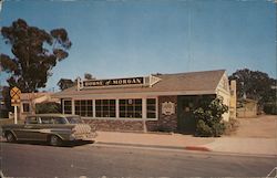 House of Morgan. Rail Road sign Postcard