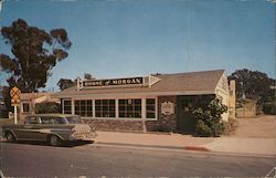 House of Morgan. Rail Road sign Carlsbad, CA Postcard Postcard Postcard