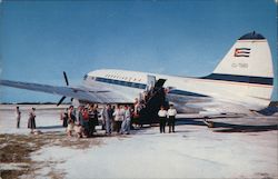 Boarding "Q" Airways International Flight Key West, FL Postcard Postcard Postcard