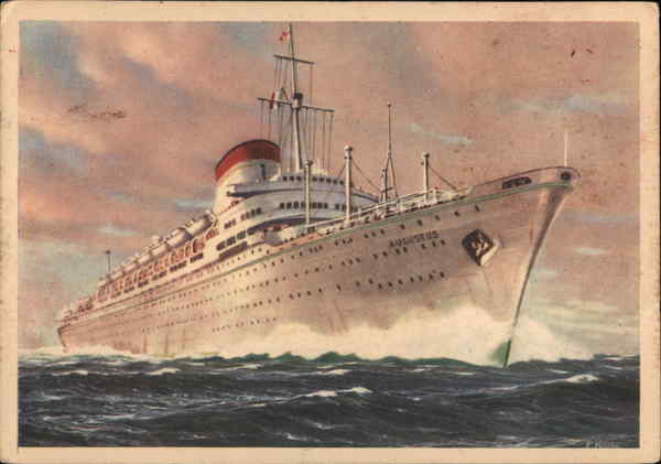 MS Augustus, Navigazione Generale Italiana Genoa Italy