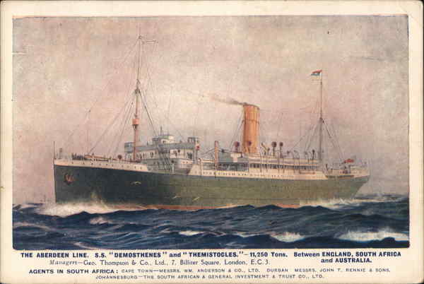 S.S. Demosthenes and Themistocles, The Abderdeen Line
