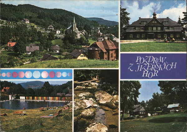 POZDRAV Z JIZERSKYCH HOR Czech Republic Eastern Europe