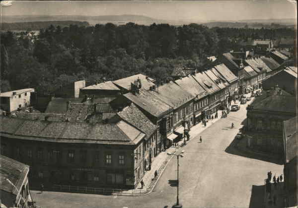 ‪Husova Street Jičín Czech Republic Eastern Europe