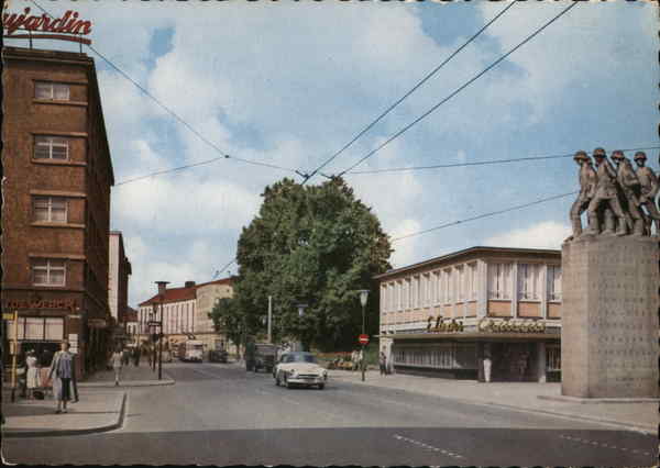 Kaiserslautern. Fruchthallstrasse Germany