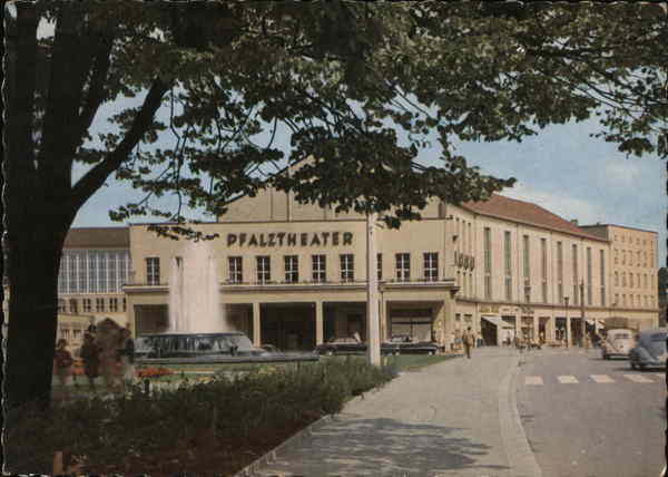 Pfalztheather am Fackelrondell Kaiserslautern Germany