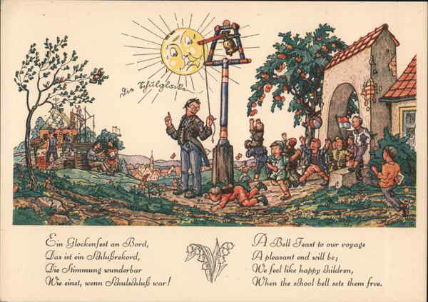 Hamburg-America Line Glockenabend Night of the Chimes