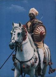 Ethiopian Warrior on Horse Africa