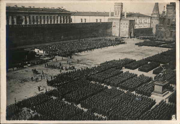 Red Square - Mayday Parade of the Red Army Moscow Russia