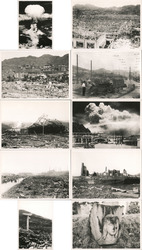 Lot of 10: Nagasaki Atomic Bomb Images Postcard