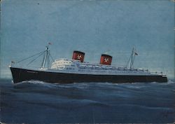 SS Hanseatic, Hamburg Atlantik Linie Postcard