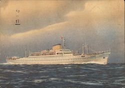 "LLOYD TRIESTINO" Postcard