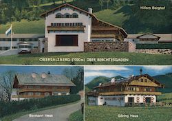 OBERSALZBERG (1000 m) UBER BERCHTESGADEN Germany Postcard Postcard Postcard