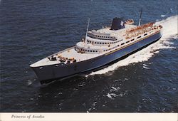 Princess of Acadia Postcard