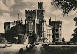 HLUBOKA nad Vltavou - zamek Postcard