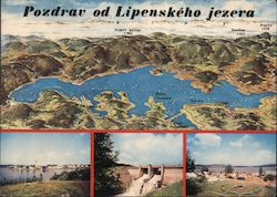 Pozdrav od Lipenskeho jezera Postcard