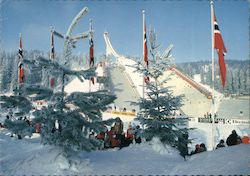 The Holmenkollen Ski Jump Postcard