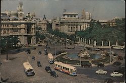 Plaza de la Cibeles, Madrid Spain Postcard Postcard Postcard