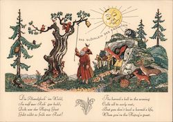 Glockenabend. Night of the Chimes Postcard