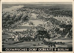 Olympic Village 1936 Postcard