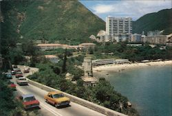 Repulse bay - One of the best and famous beach in Hong Kong. Postcard