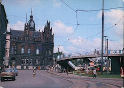 Chorzow Post Office Postcard