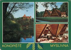 KONOPISTE MYSLIVNA Postcard