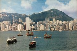 View of Central District Postcard