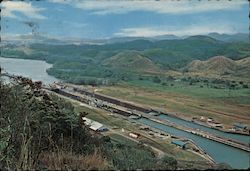 Pedro Miguel Locks Postcard
