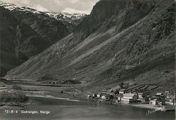 12-8-6 Gudvangen, Norge Norway Postcard
