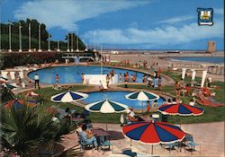 The Pueblo Andaluz gardens Postcard