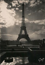 La Tour Eiffel Paris, France Postcard Postcard Postcard