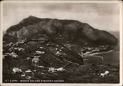 Monte Solaro e Marina Grande Postcard