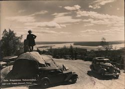 View from Atop a Krag Stenen,Voksenkollen, Vestre Aker Postcard