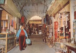 JERUSALEM - OLD CITY STREET SCENE. Postcard