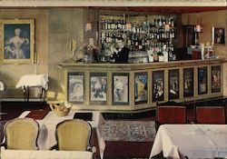 Le Bar, Hotel Eldorado Paris, France Postcard Postcard Postcard