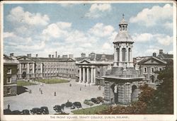 The Front Square, Trinity College Postcard