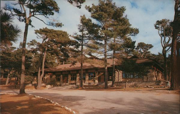 Asilomar - Front of Administration Building and Social Hall Pacific Grove California