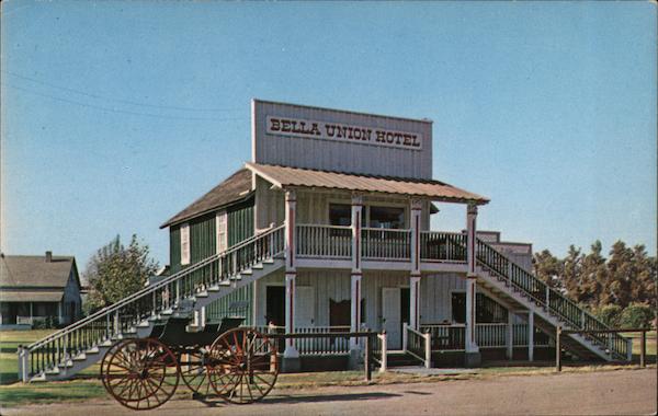 Bella Union Hotel, Kern County Museum;s Pioneer Village Bakersfield California
