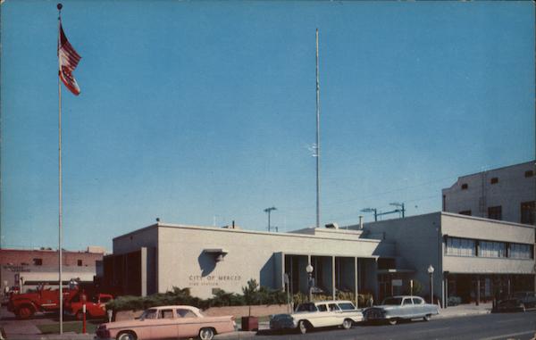 City Hall and Central Fire Station Merced California