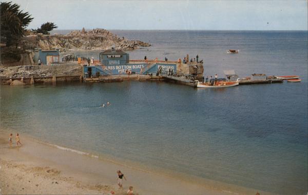 Glass Bottom Boats and Pier Pacific Grove California
