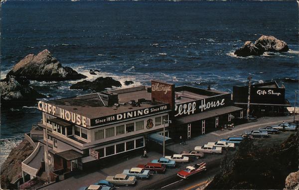 Cliff House and Seal Rocks San Francisco California