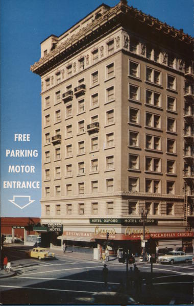 Oxford Hotel San Francisco California