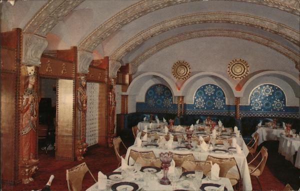 Alexis Atop Nob Hill, Elegant Dining in Byzantine Splendor San Francisco California