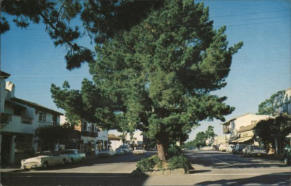 Picturesque Ocean Avenue Carmel California
