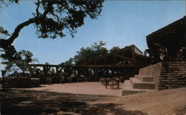 The Log House and Nepenthe Big Sur California
